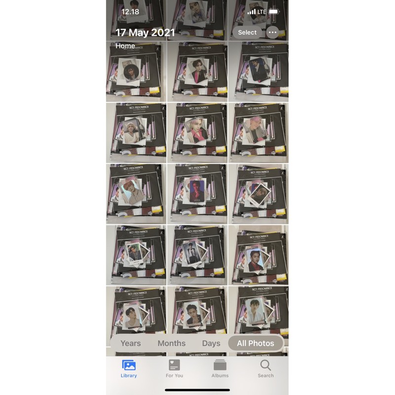 Hendery Depature Yizhiyu Resonance Photocard NCT WAYV