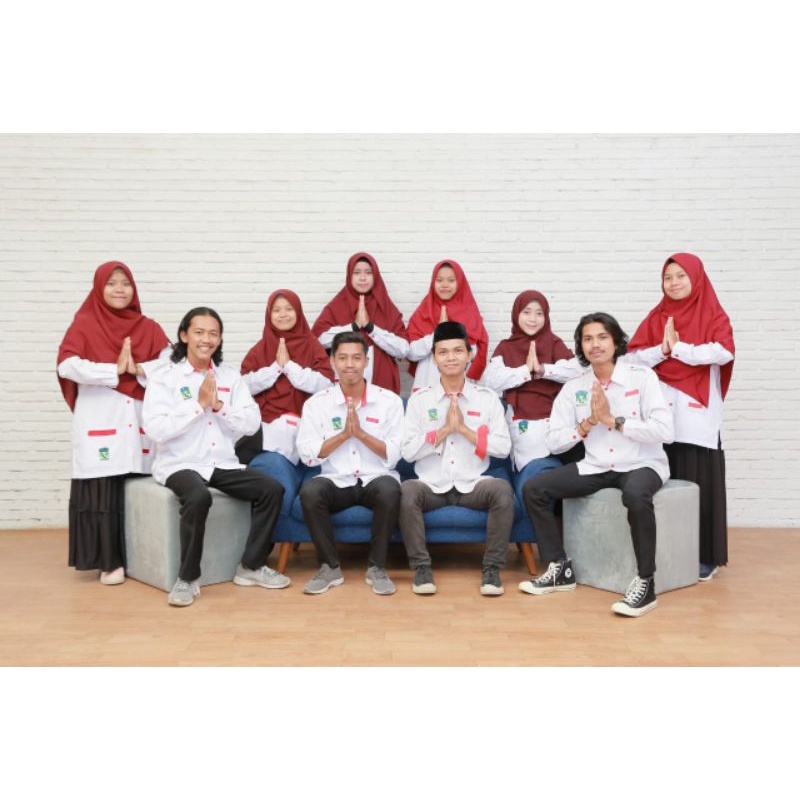 kemeja KAMMI Perempuan bonus Pin atau stiker KAMMI