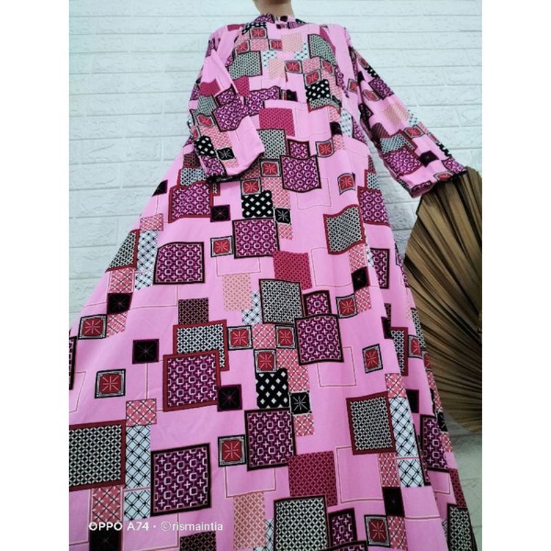 GAMIS HYGET JUMBO BUSUI/MOTIF ETNIC MATRIX/TERBARU TERLARIS