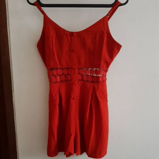 Jumpsuit Merah