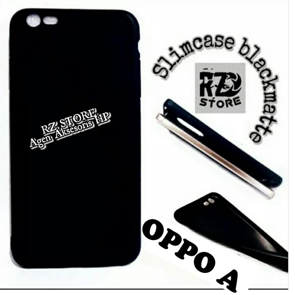 CASE BLACK MATTE OPPO A12 A31 A33 A35 A37 A39 A52 A53 A57