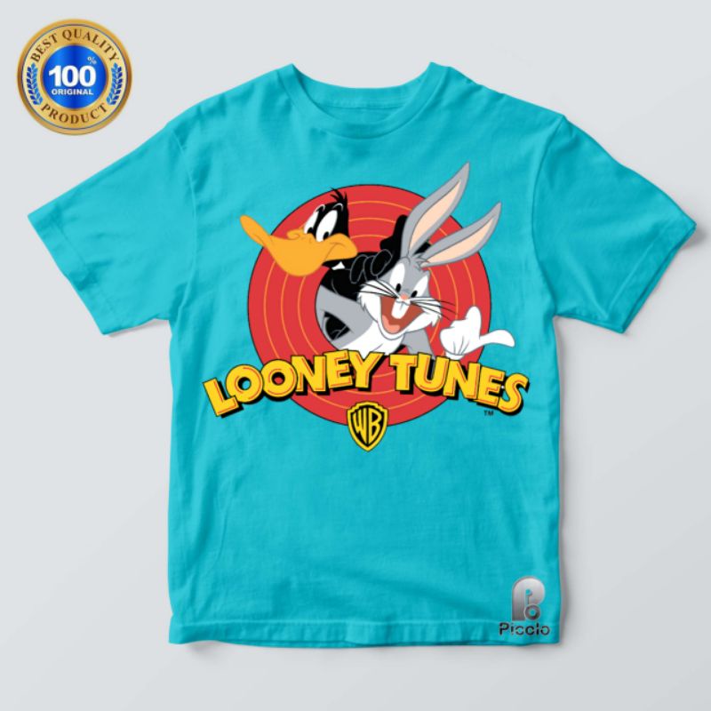 kaos anak looney tunes wb unisex bahan premium