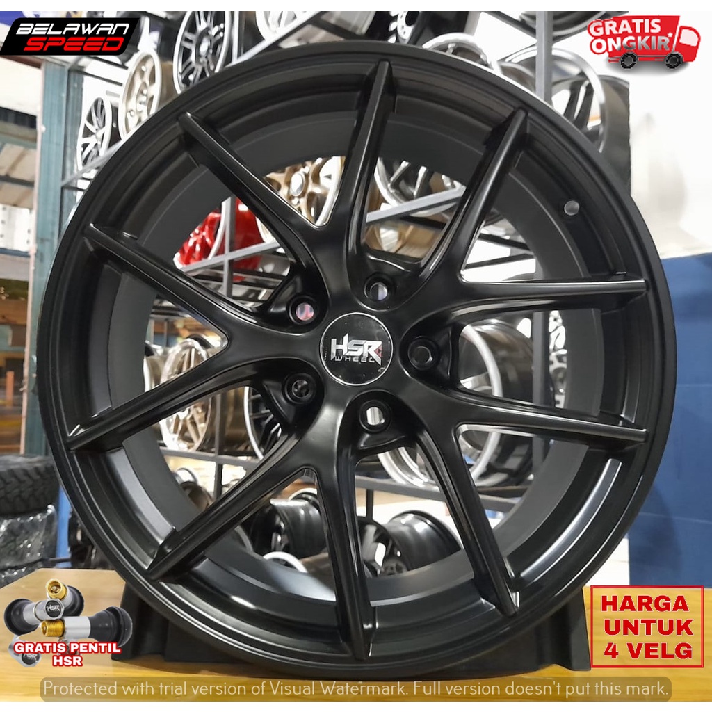 VELG MOBIL MODIFIKASI INNOVA XPANDER CRV HRV TERIOS RUSH XTRAIL ROOT H316 HSR R18 ring 18