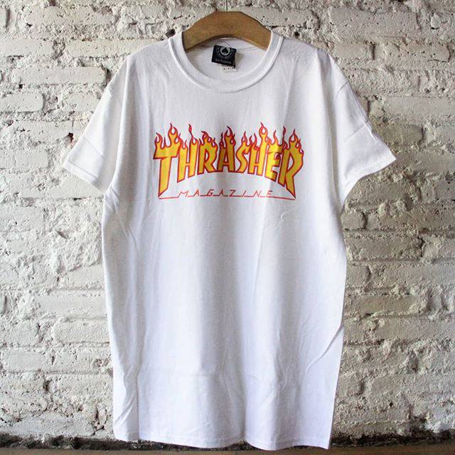 Thraser T-Shirt Flame White