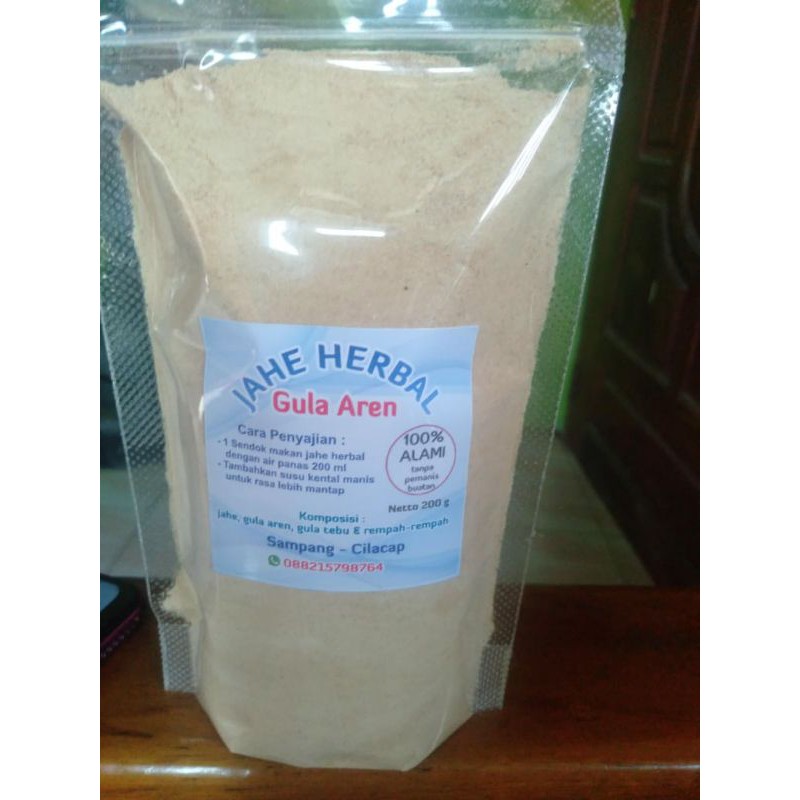 

Jahe Bubuk Herbal Gula Aren