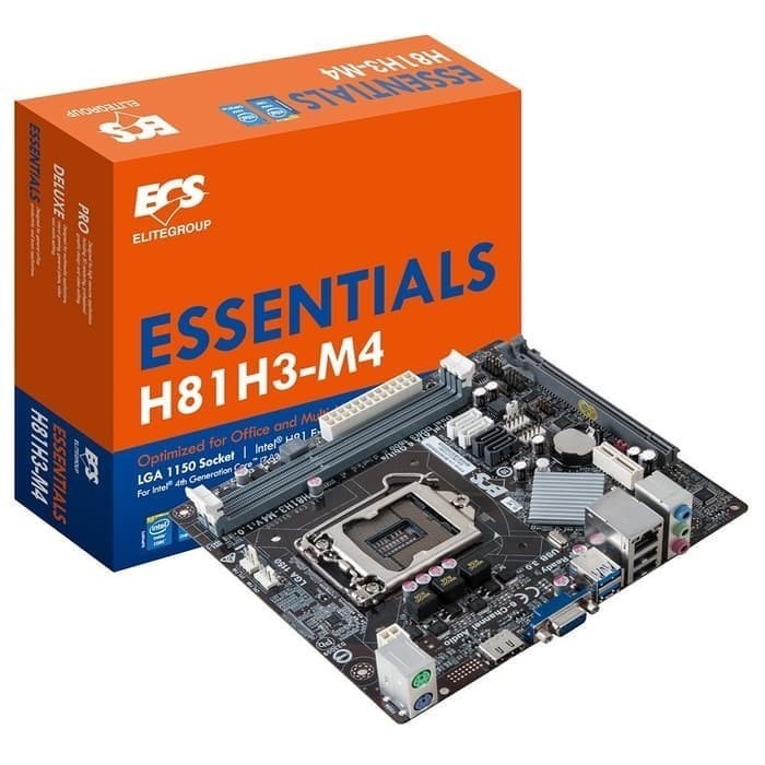 Motherboard Mainboard ECS H81h3m4 H81H3-M4 Socket 1150