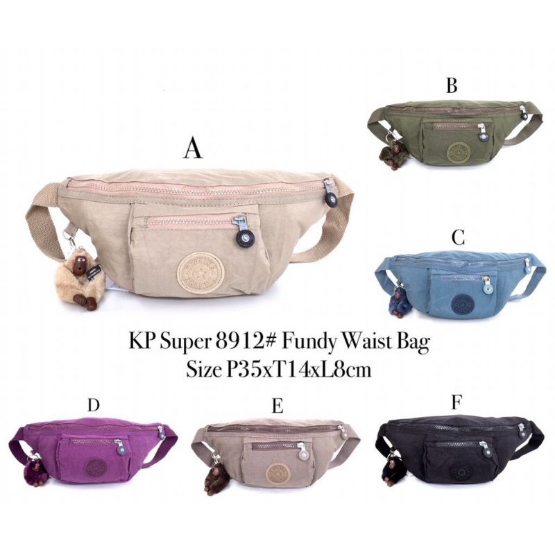 Tas pinggang wanita waist bag kp 8912 fundy import best seller cyutebags