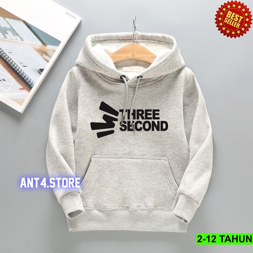 Hoodie 3 SECOND TERBARU  Anak Perempuan Laki Laki  / Hodie TERLARIS Anak Usia 2 3 4 5 6 7 8 9 10 11 12 Tahun / Jaket 3 SECOND Anak / Sweater Distro Bisa Cod