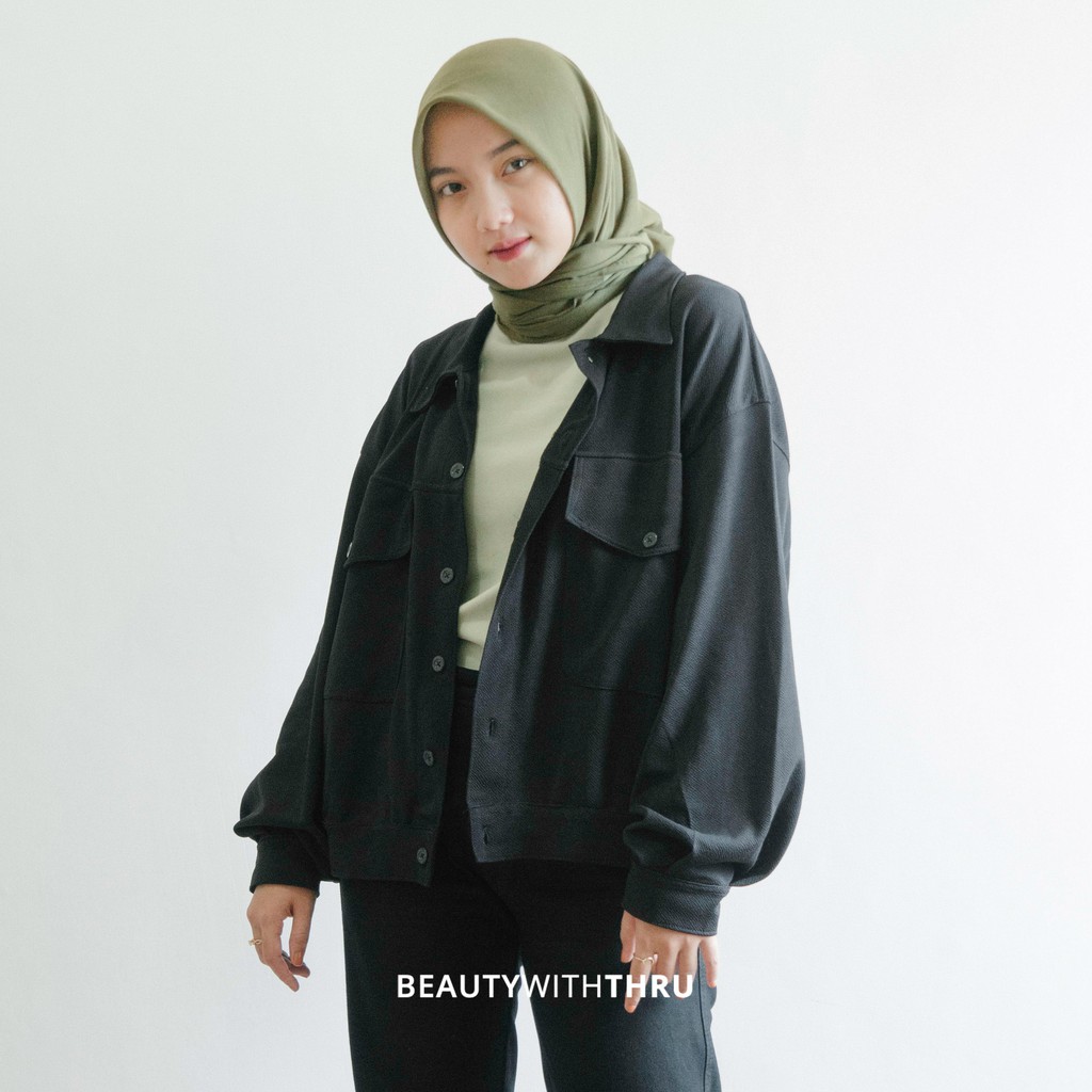 CAVA OVERSIZE JACKET - Thruoutfit