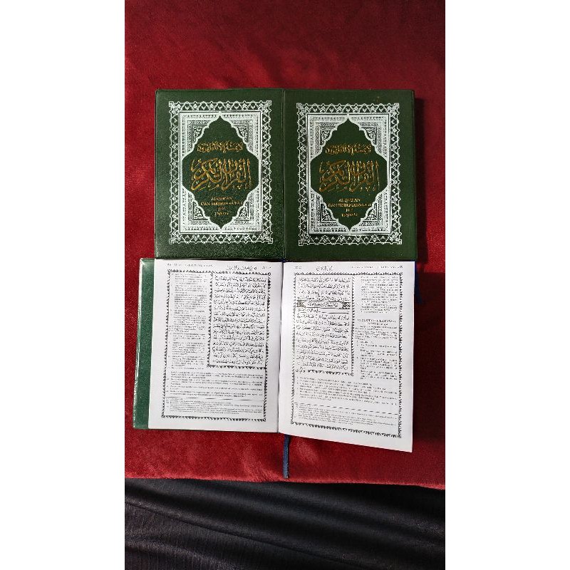 Mushaf Alquran Kudus Pojok Terjemah Ukuran Kecil