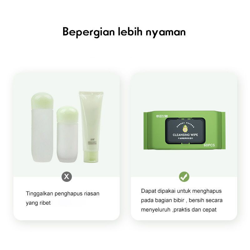 DEEP TISUE  CLEANSING  AVICADO REMOVER hapus sisa kotoran makeup original