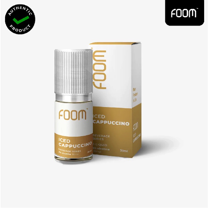 LIQUIDS FOOM ICE CAPUCINNO 30MILI NEW