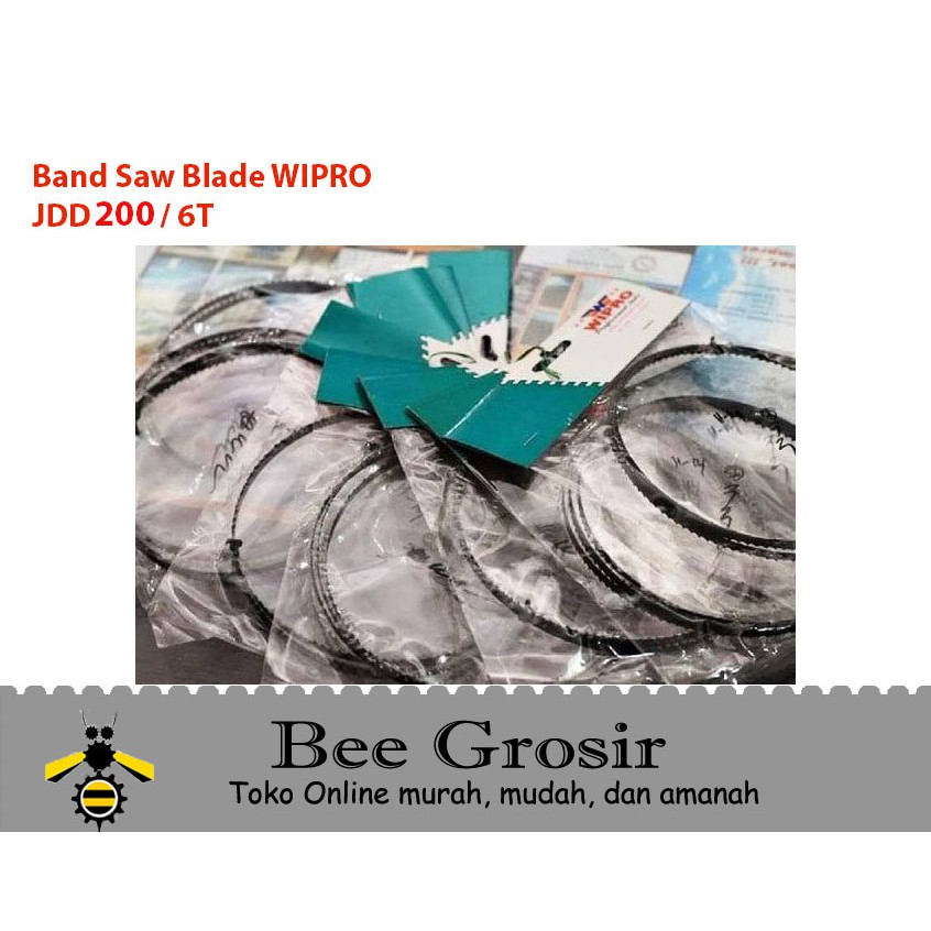 Band Saw Blade Mata Gergaji Pita Mesin JDD 200 JDD200 Wipro