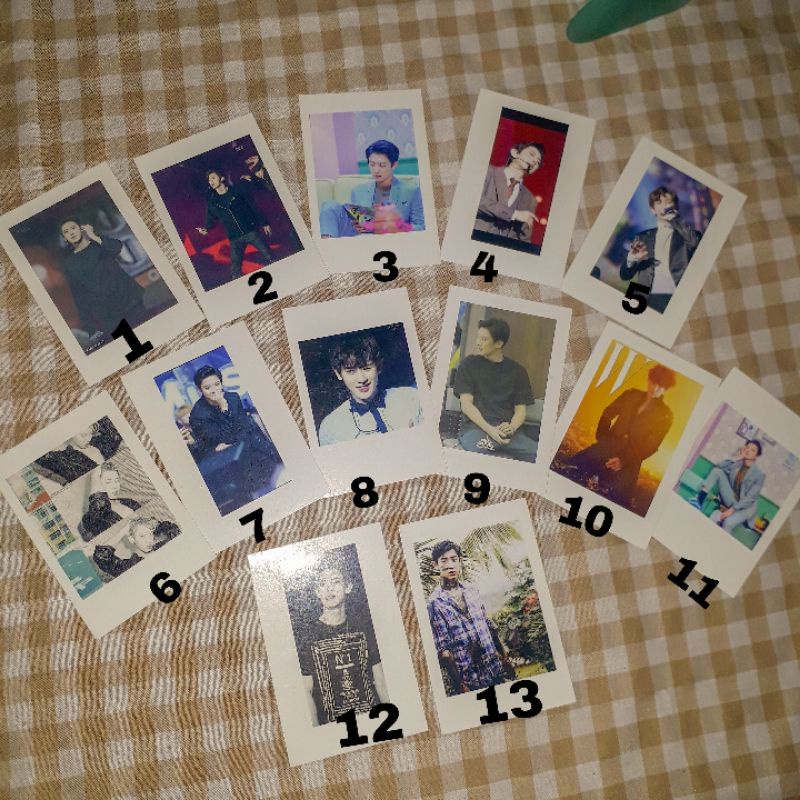 Polaroid Chanyeol EXO/Exo/Photocard EXO