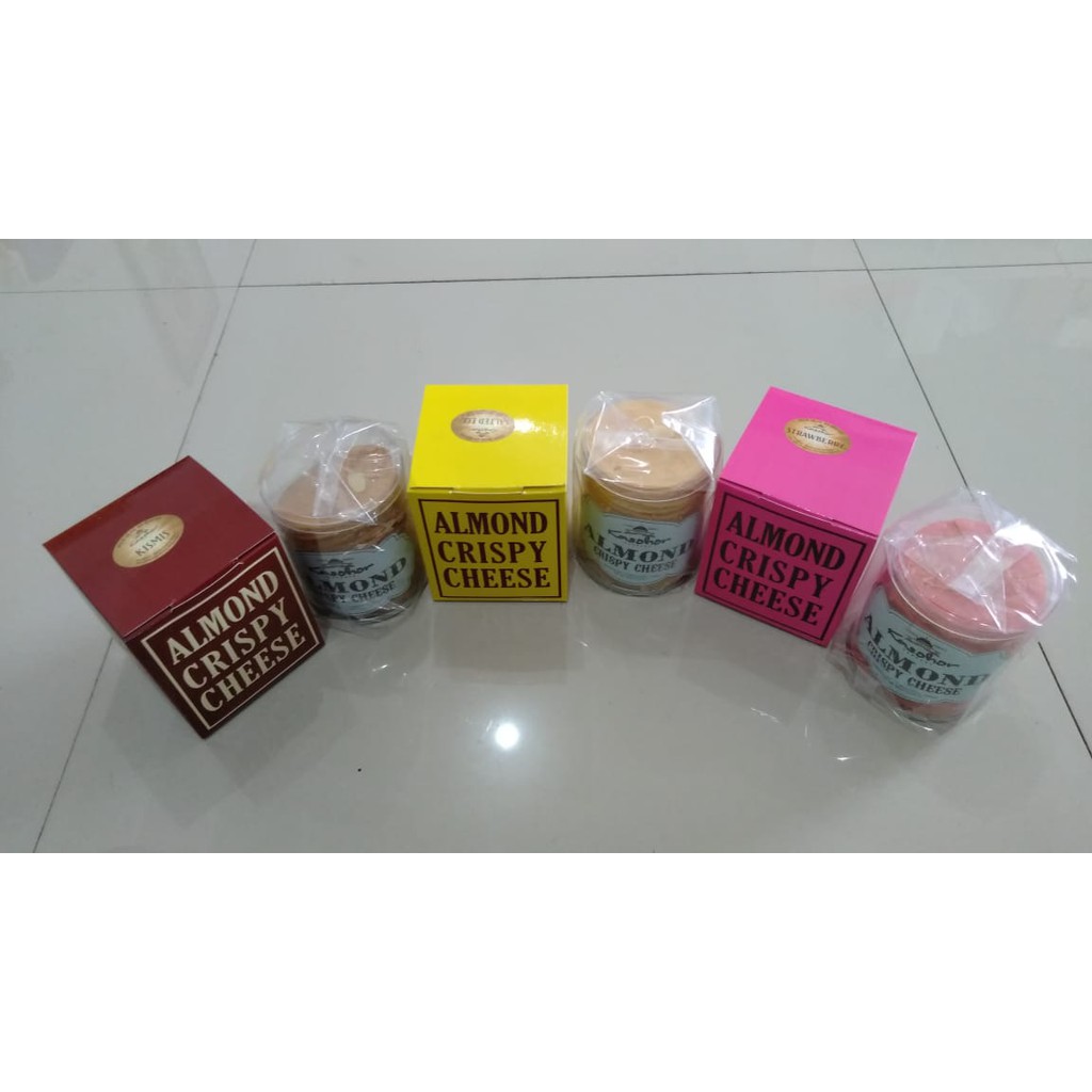 

Almond Crispy Cheese paket isi 2