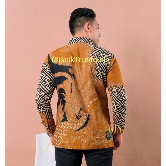 Hem  Kemeja Baju Batik Pria Cowok Laki Laki Slimfit Full Lapis Furing Lengan Panjang Lengan Pendek Original Asli Batik Jumanta Solo Laweyan Size S M L Xl XXL Bahan Katun Premium  983