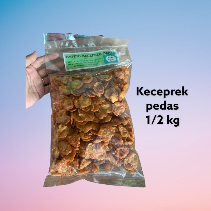 

Keceprek pedas manis 1/2kg