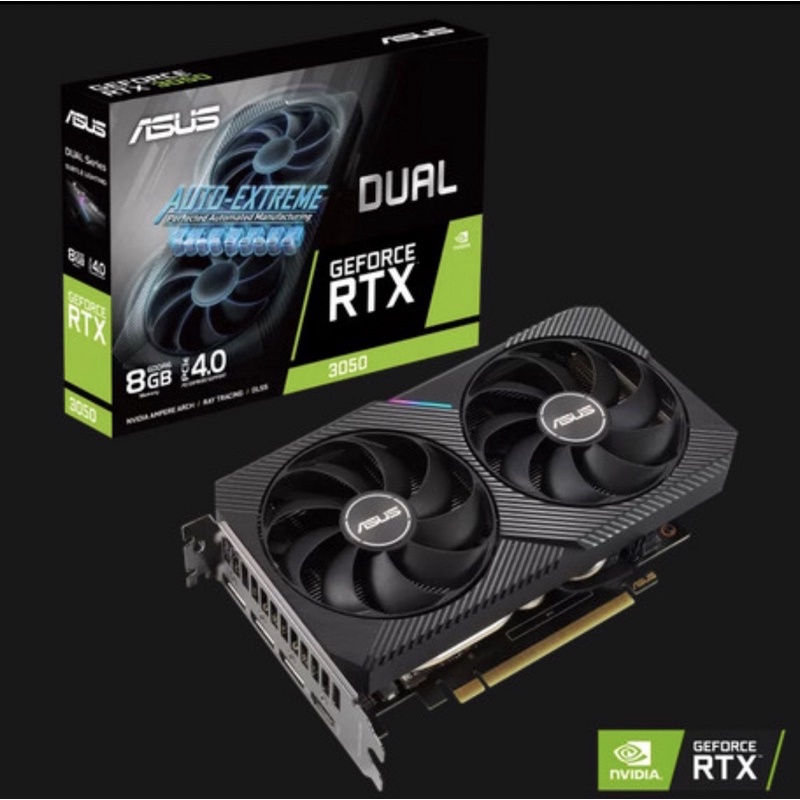 VGA Card ASUS RTX 3050 Dual 8GB DDR6