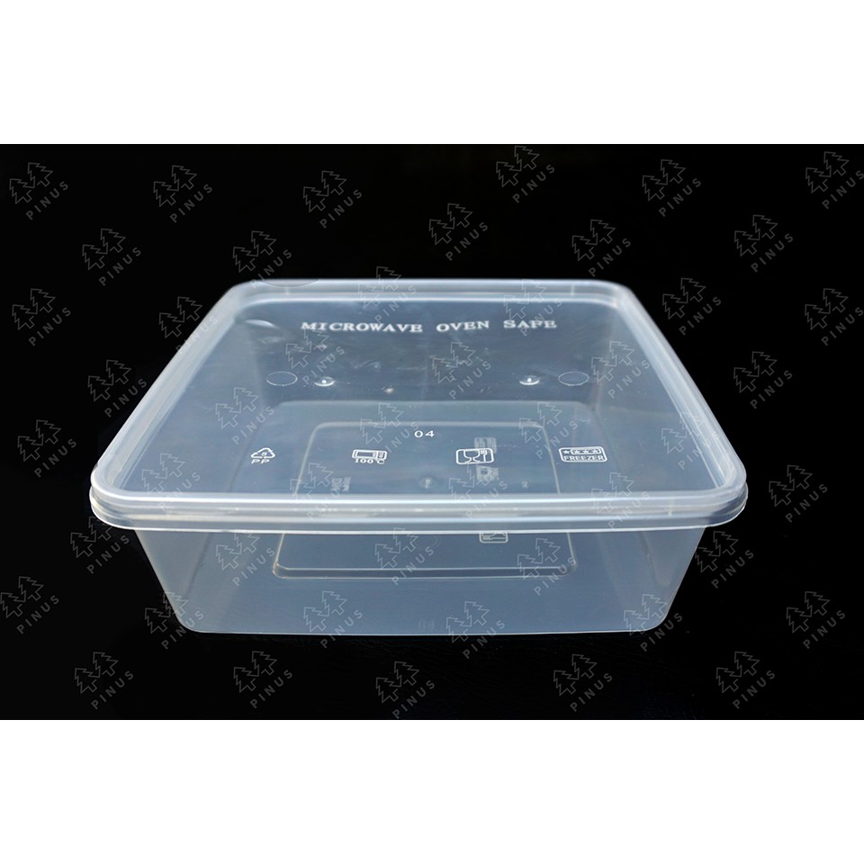 OTI PACK THINWALL 1000ml SQUARE isi 25
