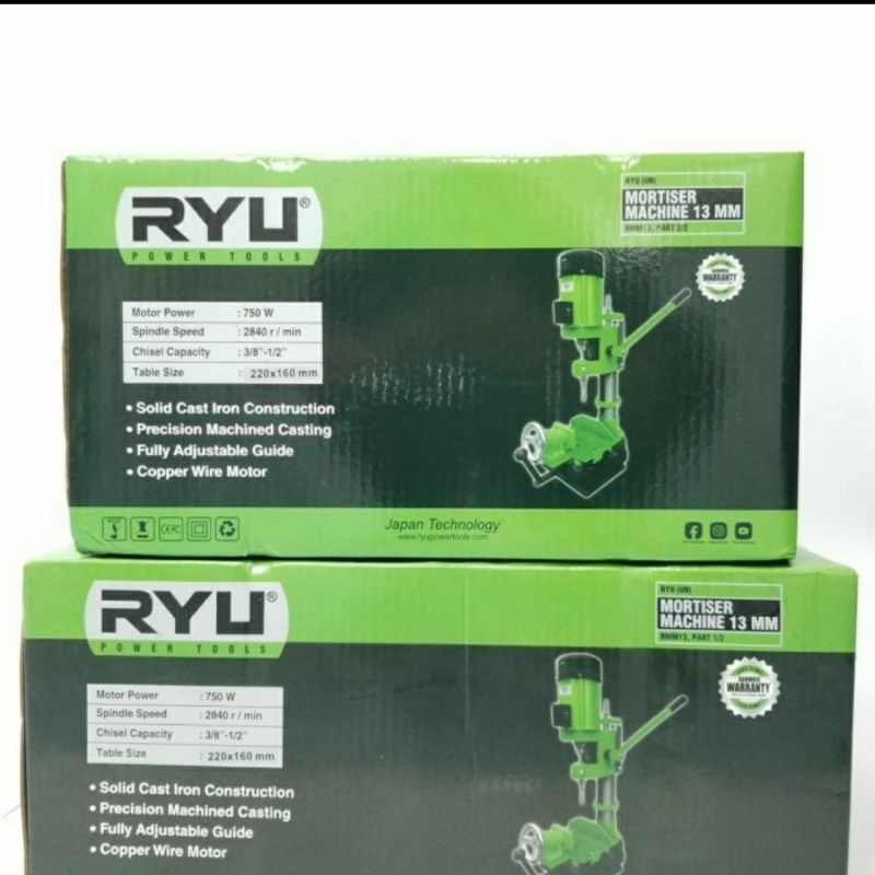 ryu mortizer mortiser mesin bobok kayuh