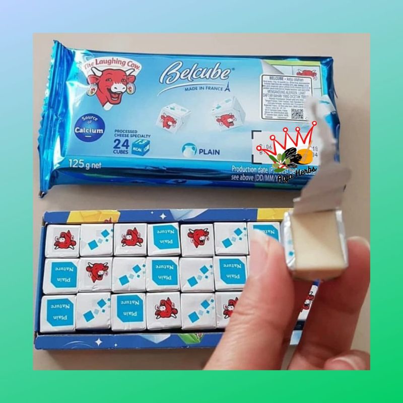 Belcube keju plain [ECER 1 Cubes] | keju MPASI | Keju bayi