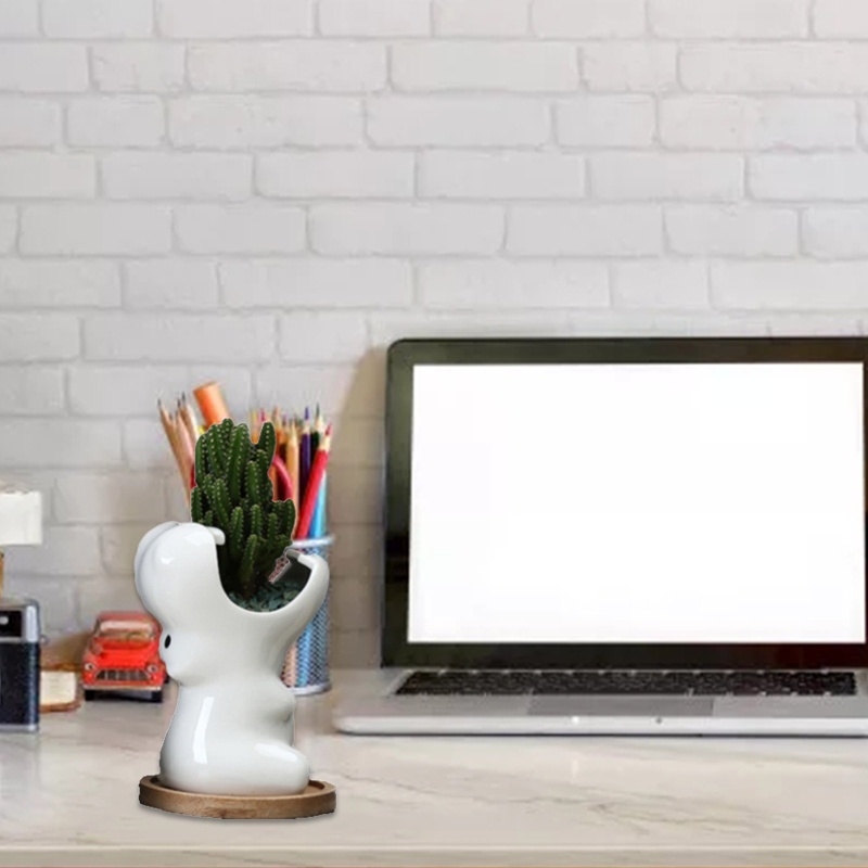 Siy Cetakan Pot Bunga Sukulen Bahan Resin Silikon Untuk Dekorasi Rumah