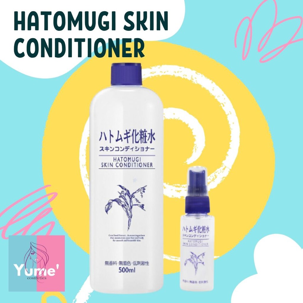 [FULL BPOM] HATOMUGI SKIN CONDITIONER | Full Size Toner Made In Japan Ori 100%  (✔️BPOM)