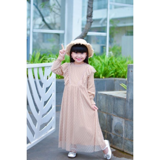 GAMIS DIANA / GAMIS TILE DOT / GAMIS ANAK / GAMIS PRINCESS
