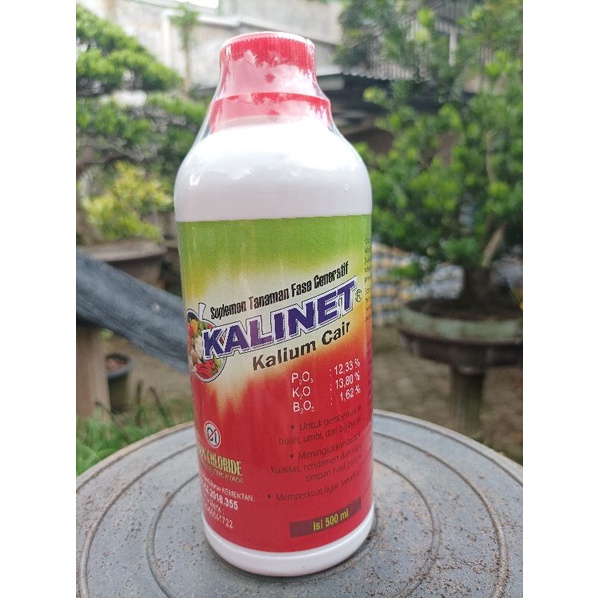 Pupuk KCL Kalium Cair Plus Boron KALINET 500 ML
