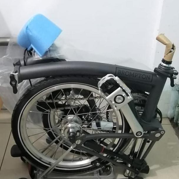 sepeda lipat 3sixty bromton asli united kigdom M6R metalic graphite
