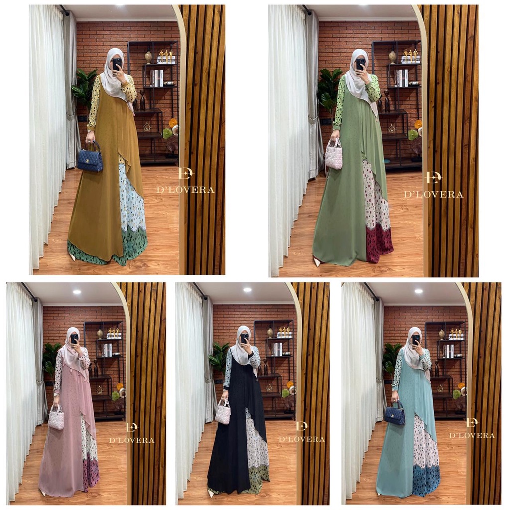 NAYLA DRESS D'LOVERA ORIGINAL BY OLLA DLOVERA TERBARU ORIGINAL