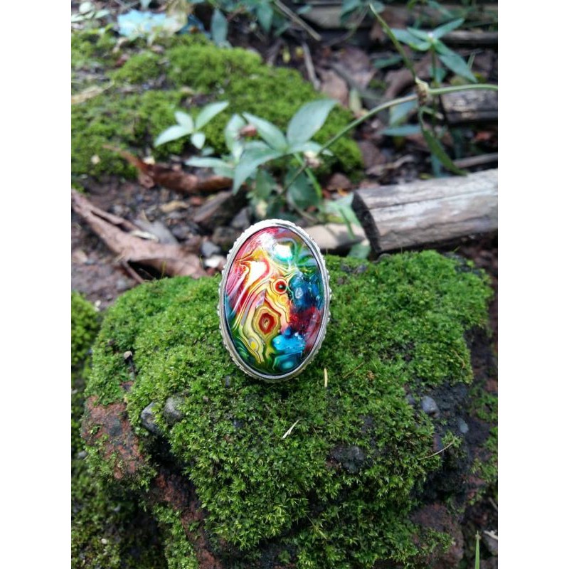 Batu Rubah pelangi Oryginal Banyuwangi