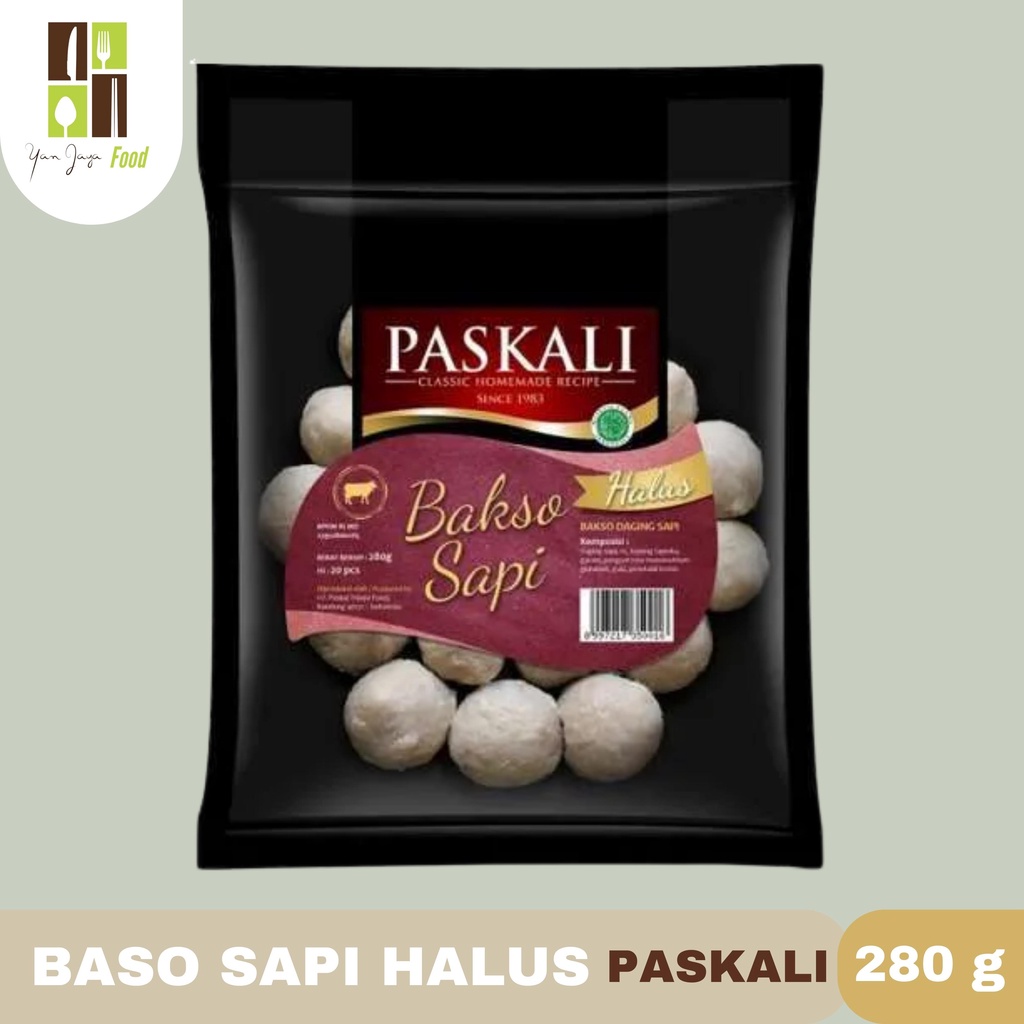 Bakso Sapi Halus Paskali Baso Sapi / Urat / Mini [280g]