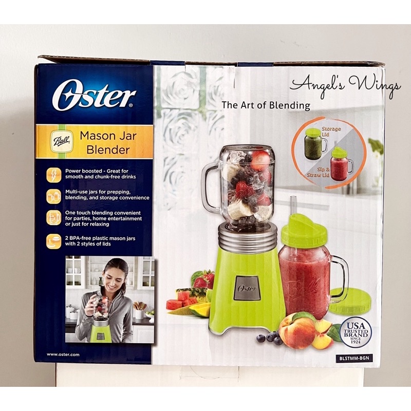 Jual OSTER Ball Mason Jar Blender (Segel Dus sudah dibuka, Barang masih