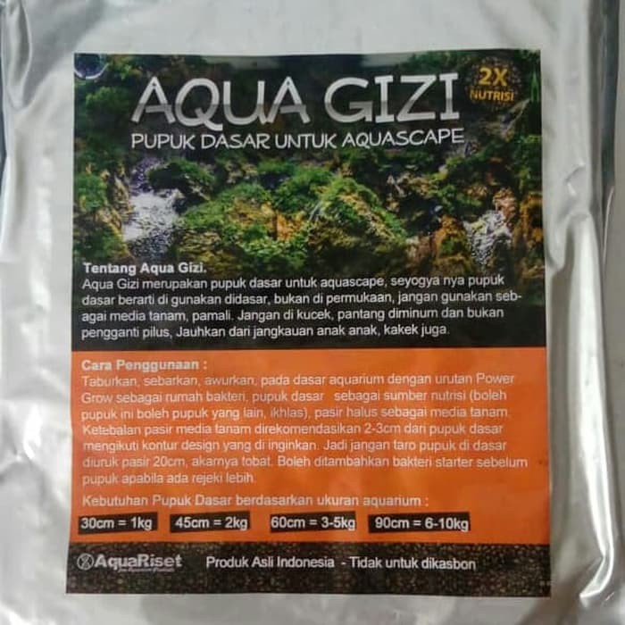 Aqua Gizi Pupuk Dasar Aquascape / Aquarium 1kg