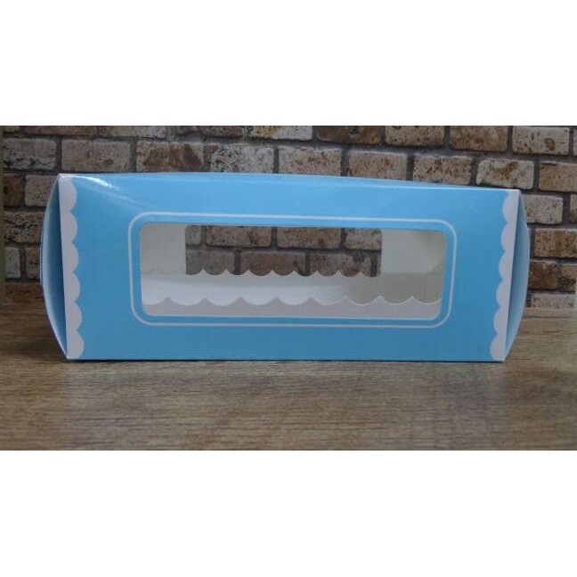 

DUS KUE CAKE BOX GIFTBOX 25x12x10CM BIRU SOFT SPECIAL DESIGN