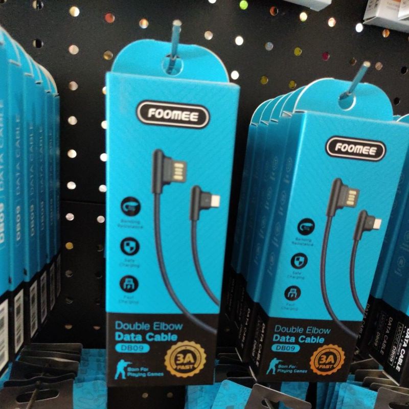 Foomee Elbow Data Cable Type C DB09 Blue