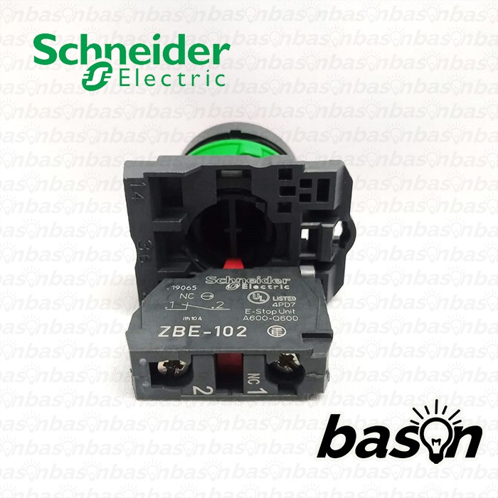 SCHNEIDER Harmony XB5 Push Button IP66 - flush spring return