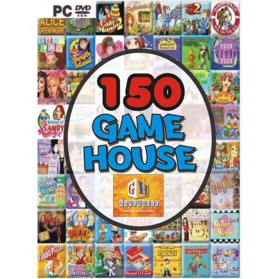 150 Game House PC Game Original Game Offline