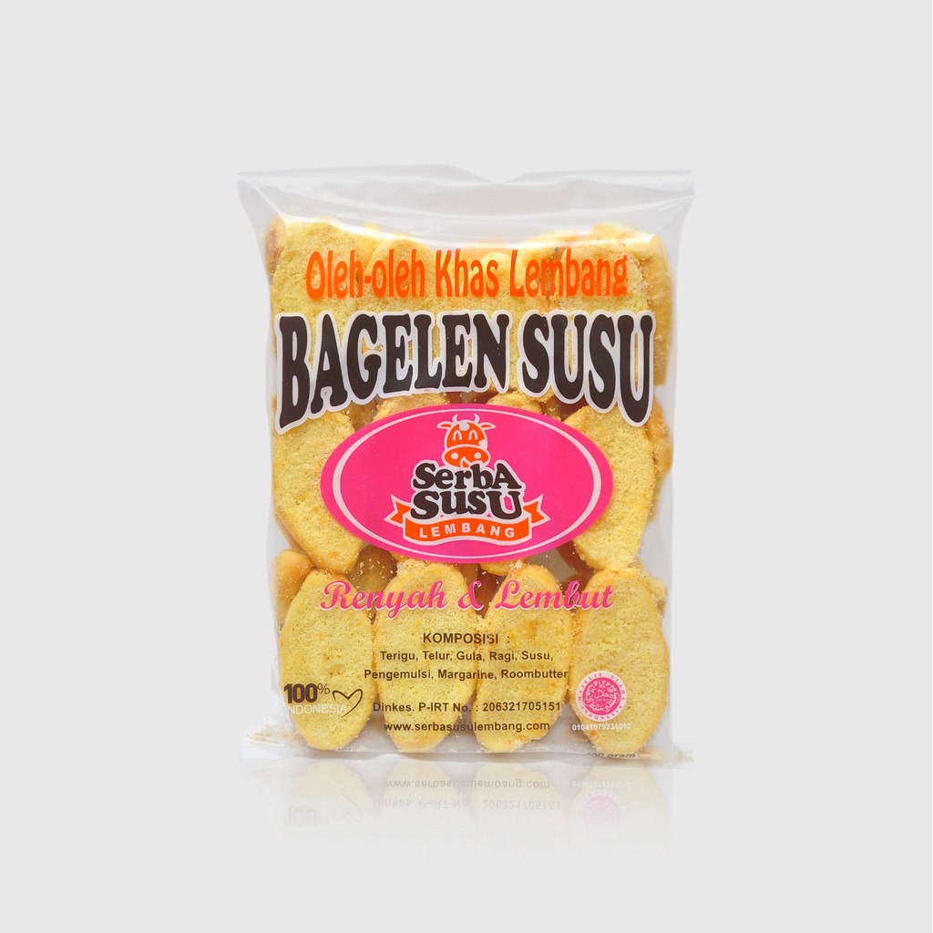 

Makanan Cemilan - Bagelen Susu - Serba Susu Lembang