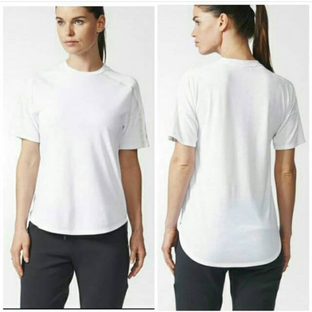 Atasan Wanita Adidas Z N E Tee Original Shopee Indonesia