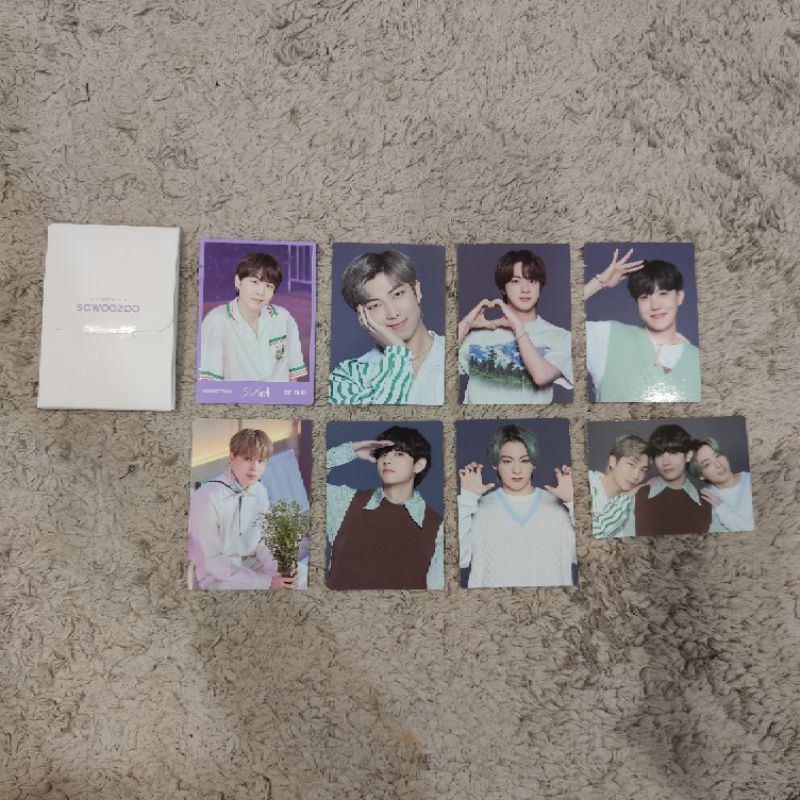 [READY] MPC BTS 2021 FESTA SOWOOZOO Mini Photocard RM Suga Jhope Jimin V Jungkook Unit RM + Taekook 
