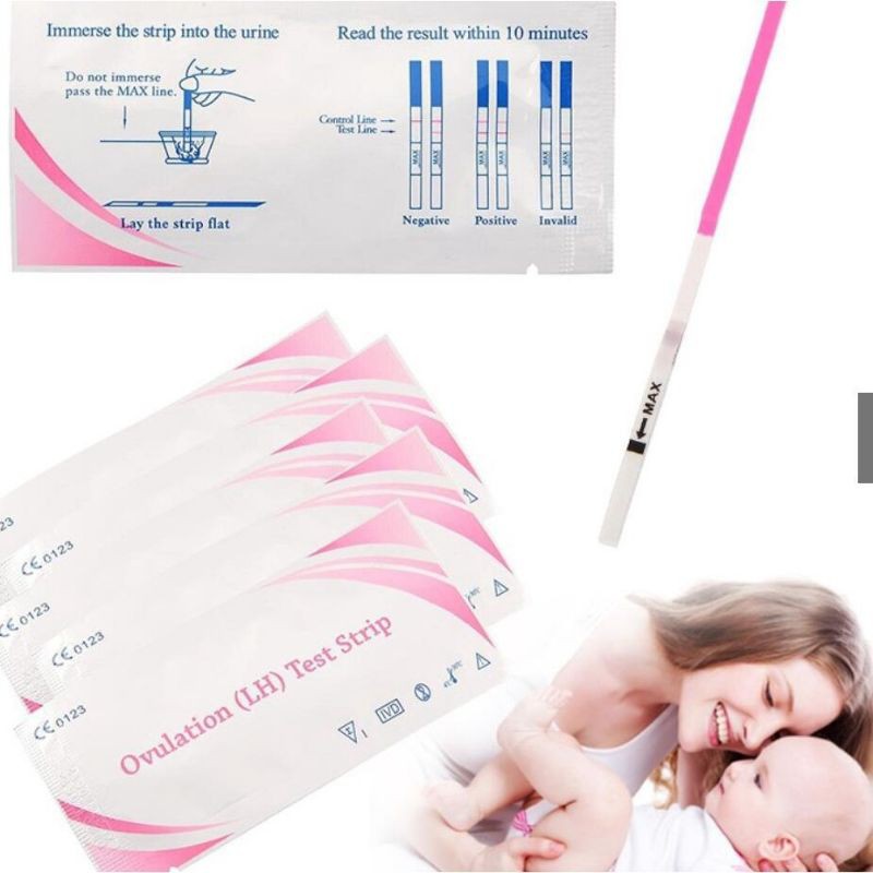 Alat Tes Masa Subur Ovulasi Ovulation Test KB Alami Free Cawan Urine