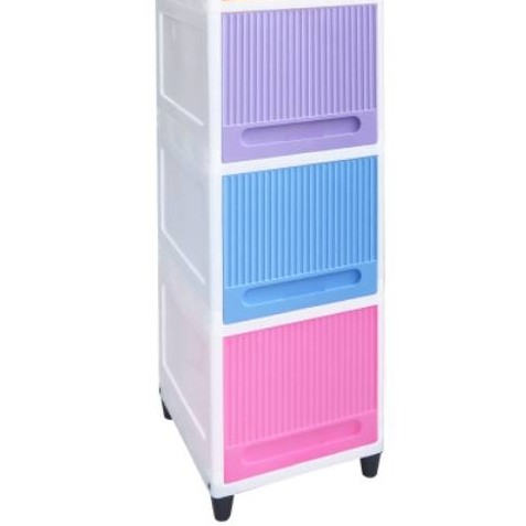 Lemari Plastik Flip 3 susun Club