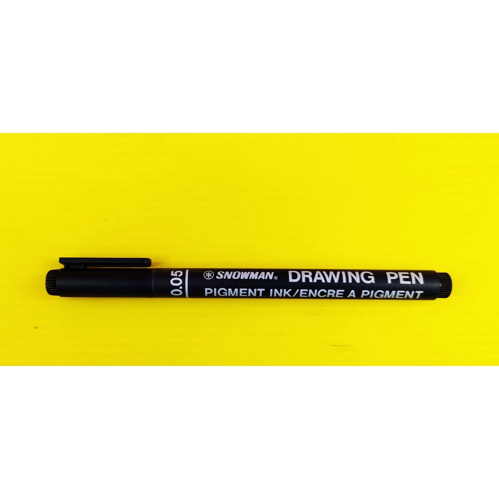 

DRAWING PEN SNOWMAN 700 CALLIGRAPHY BLACK / HITAM 0.05
