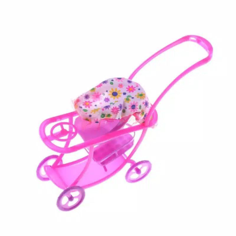 arr#mainan stroller baby untuk boneka mini doll