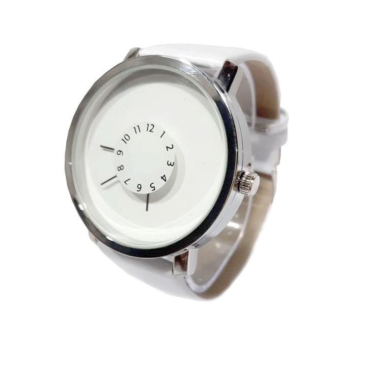 Jam Tangan SMALL CIRCLE HIGH Quality Elegan Business Look Korea Fashion Watch Bisnis