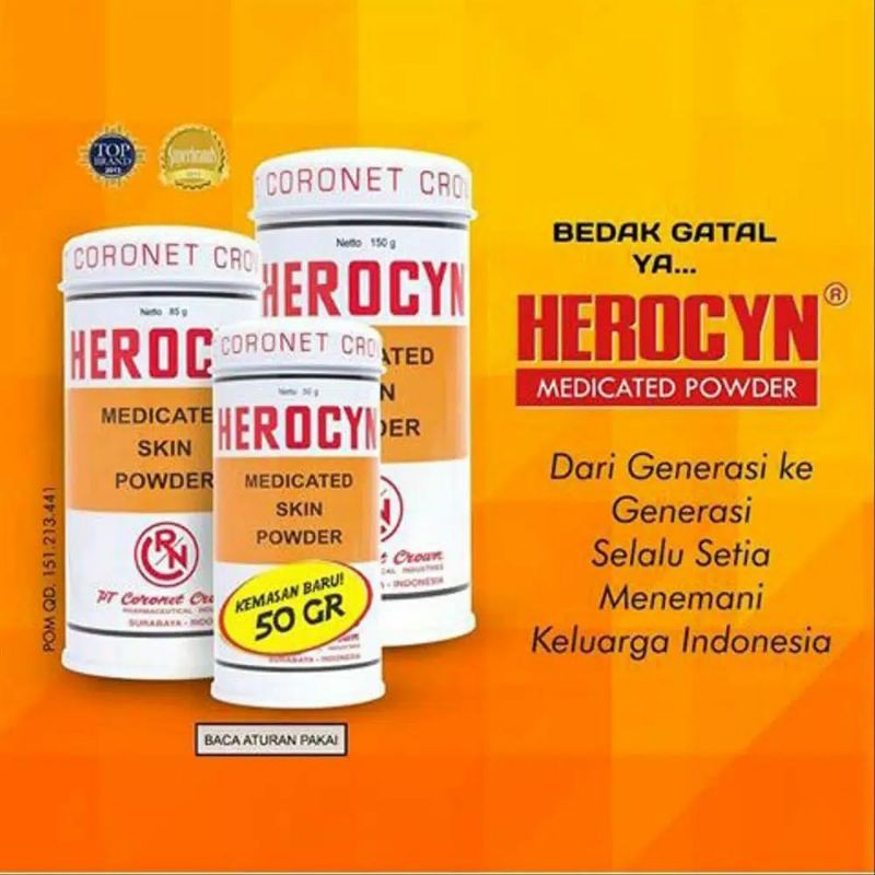 HEROCYN BEDAK KULIT/HEROCYN BABY~ORIGINAL 100%