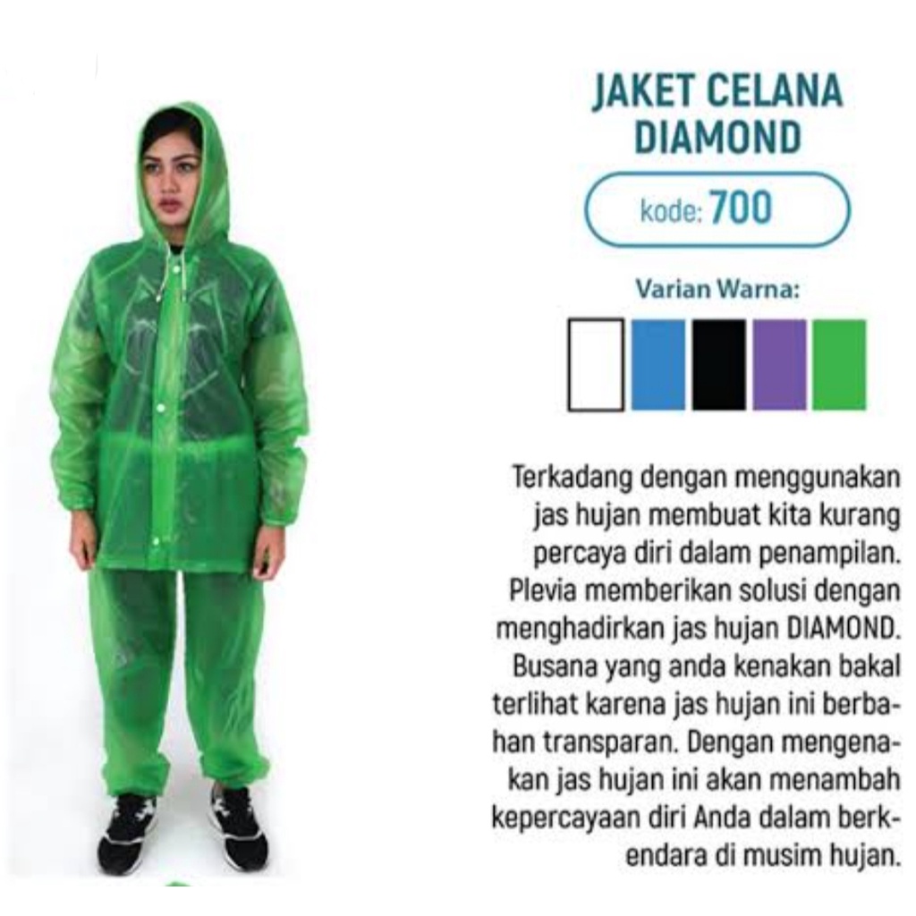 JAS HUJAN STELAN PLEVIA DIAMOND 700