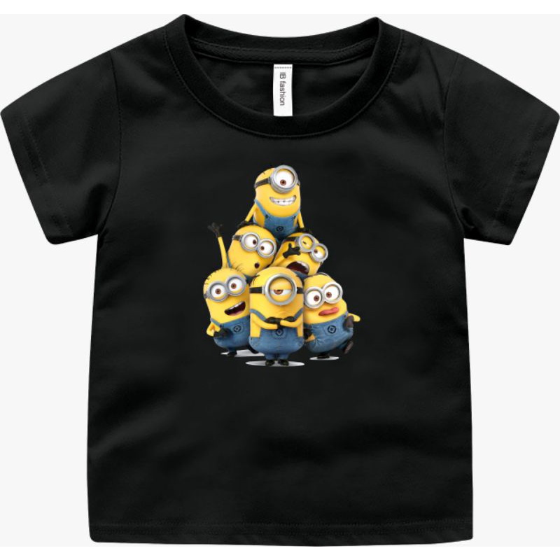 Baju Anak Laki Laki Minion Kaos Anak Murah Lengan Pendek Atasan Anak Anak Kaos Anak Cewek T shirt Anak